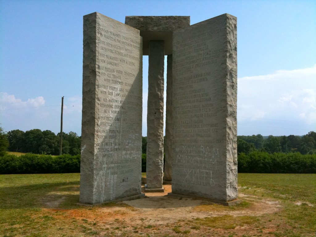 Freemason Stones In Georgia