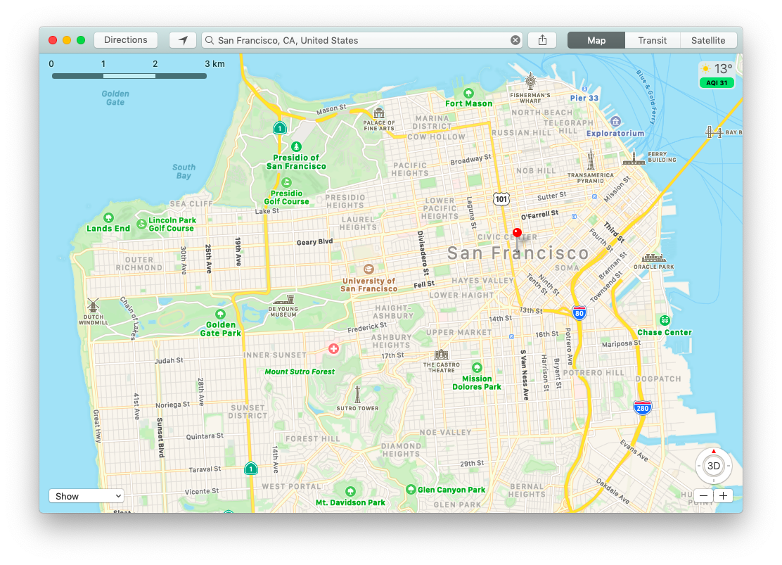 Google map for mac os x